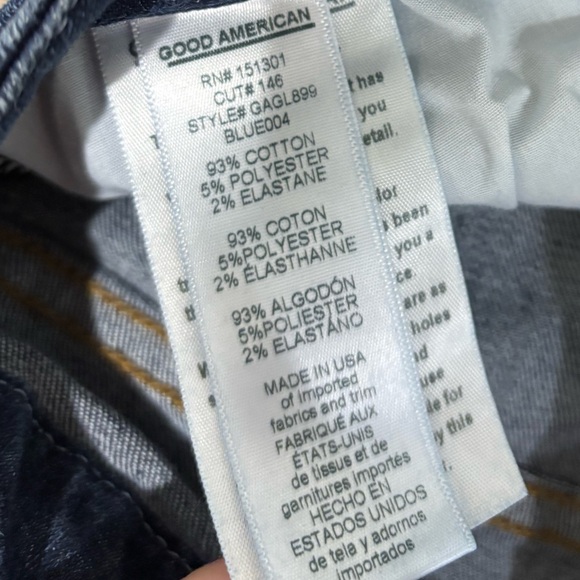 🆕 GOOD AMERICAN Good Legs Skinny Jeans - Picture 15 of 16